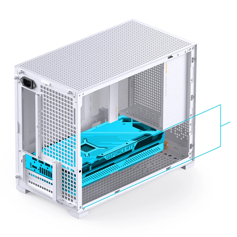 Корпус Jonsbo D32 PRO (D32 PRO White) [Mini Tower, белый]