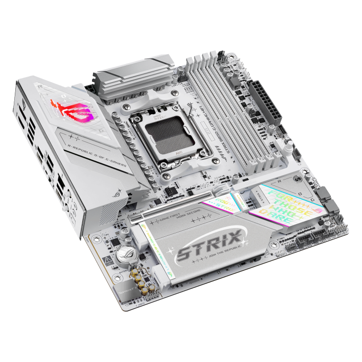 Материнская плата Asus ROG STRIX B850-G GAMING WIFI [AM5, AMD B850, 4xDDR 5, 4xM.2, 1xPCI-E x16, Standard-ATX]