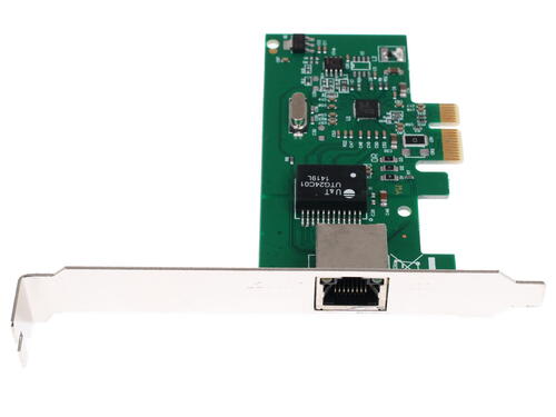 Сетевая карта Gembird NIC-GX1 NIC PCIe, 10/100/1000 Mb, PCI-Ex1, box