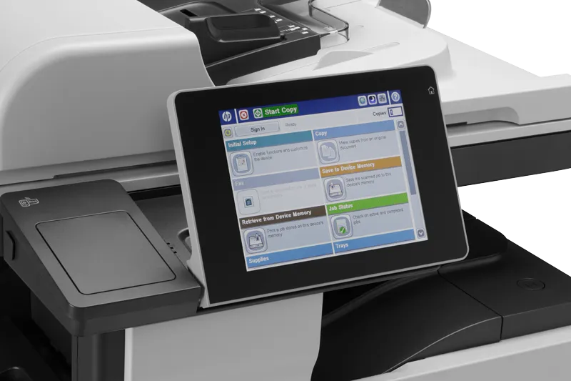 МФУ HP LaserJet Enterprise M725dn (CF066A) [A3, лазерное, черно-белое, 1200 x 1200 DPI, дуплекс, АПД, Ethernet (RJ-45), USB]