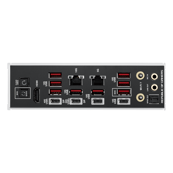 Материнская плата Asus ROG CROSSHAIR X870E EXTREME (X870E EXTREME) [AM5, AMD X870E, 4xDDR 5, 5xM.2, 2xPCI-E x16, E-ATX]