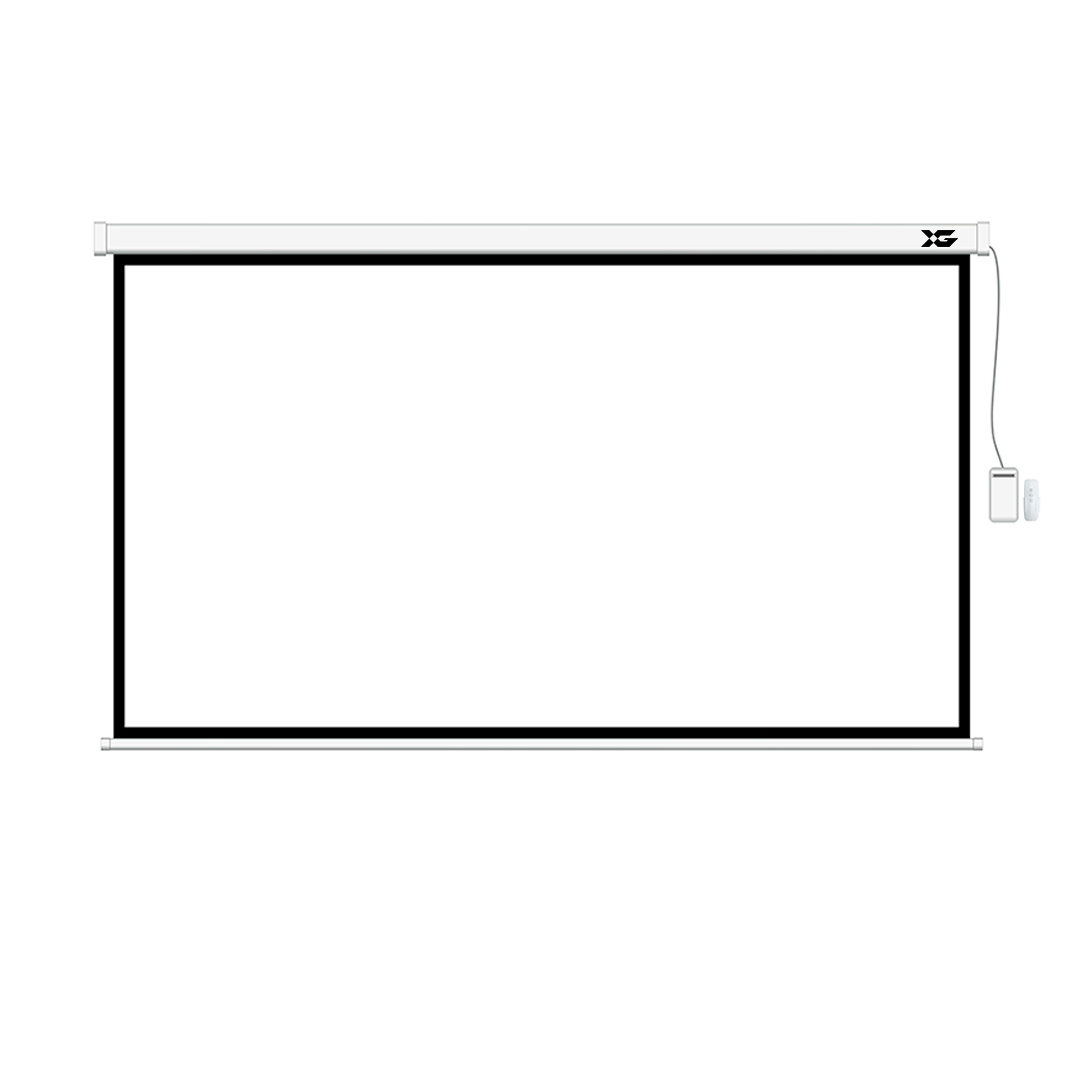 Экран моторизированный (с пультом Д/У) XG DLS-ERC300x180W (118"х70"), Ø - 137", 16:9