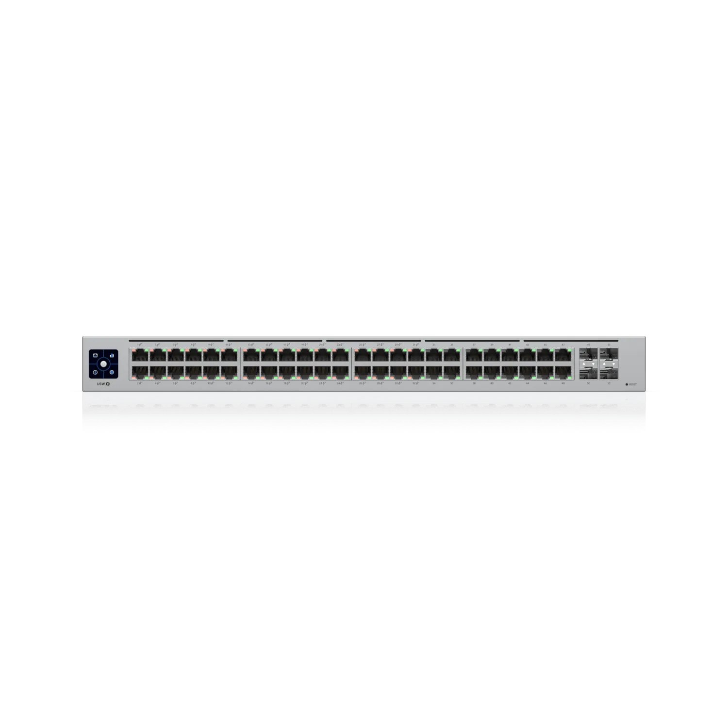 Коммутатор UBIQUITI Standard 48 PoE (USW-48-POE), управляемый - купить в интернет-магазине Forcecom.kz Коммутатор UBIQUITI Standard 48 PoE (USW-48-POE), управляемый