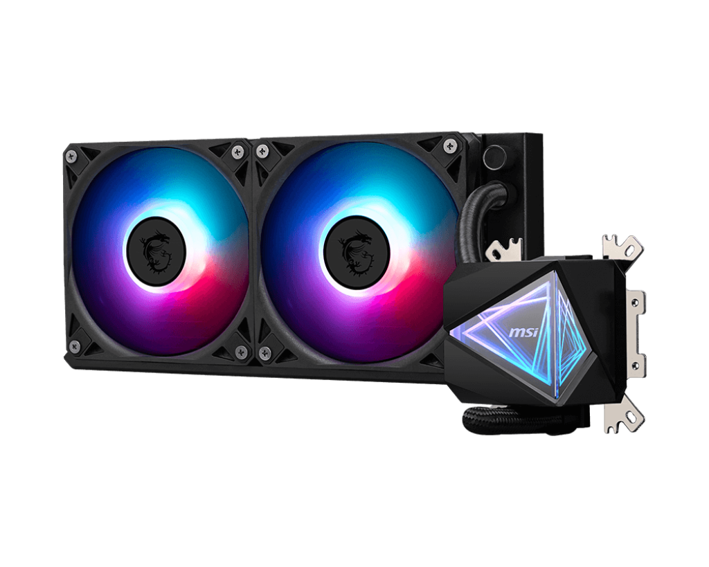 Система охлаждения MSI MAG CORELIQUID I240 [120 мм, 3400 об/мин, 20 дБ, 4 pin]