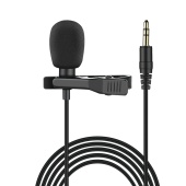 Микрофон петличный Takstar TCM-400, 2.2k Ohm, 50-18000Hz, 35dB, 5m cable, Plug in Power, black - купить по цене 7 100 тг. в интернет-магазине Forcecom.kz