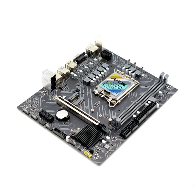 Материнская плата Afox IH610D4-MA-V2 [LGA 1700, Intel H610, 2xDDR 4, 1xM.2, 1xPCI-E x16, Micro-ATX]