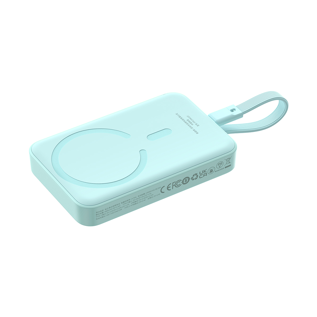 Портативный внешний аккумулятор Baseus Magnetic Mini 10000mAh 30W Синий (P1002210B333-00)