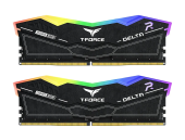 Комплект оперативной памяти Team Group DELTA RGB DDR5 DESKTOP MEMORY BLACK (FF3D532G6000HC38JDC01) [32 ГБ, DDR 5, 6000 МГц, 1.35 В, подсветка, KIT]