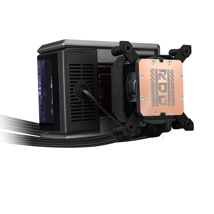 Система охлаждения Asus ROG RYUO IV 360 ARGB [120 x 120 мм, 2000 об/мин, 30.7 дБ, 4 pin]