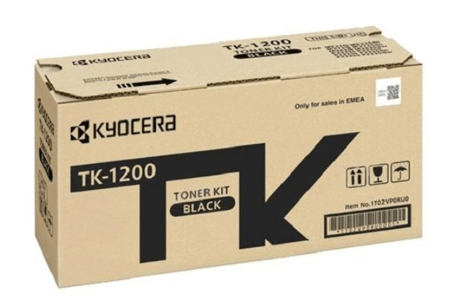 Тонер-картридж Kyocera TK-1200 (1T02VP0RU0), оригинальный, черный, 3000 страниц