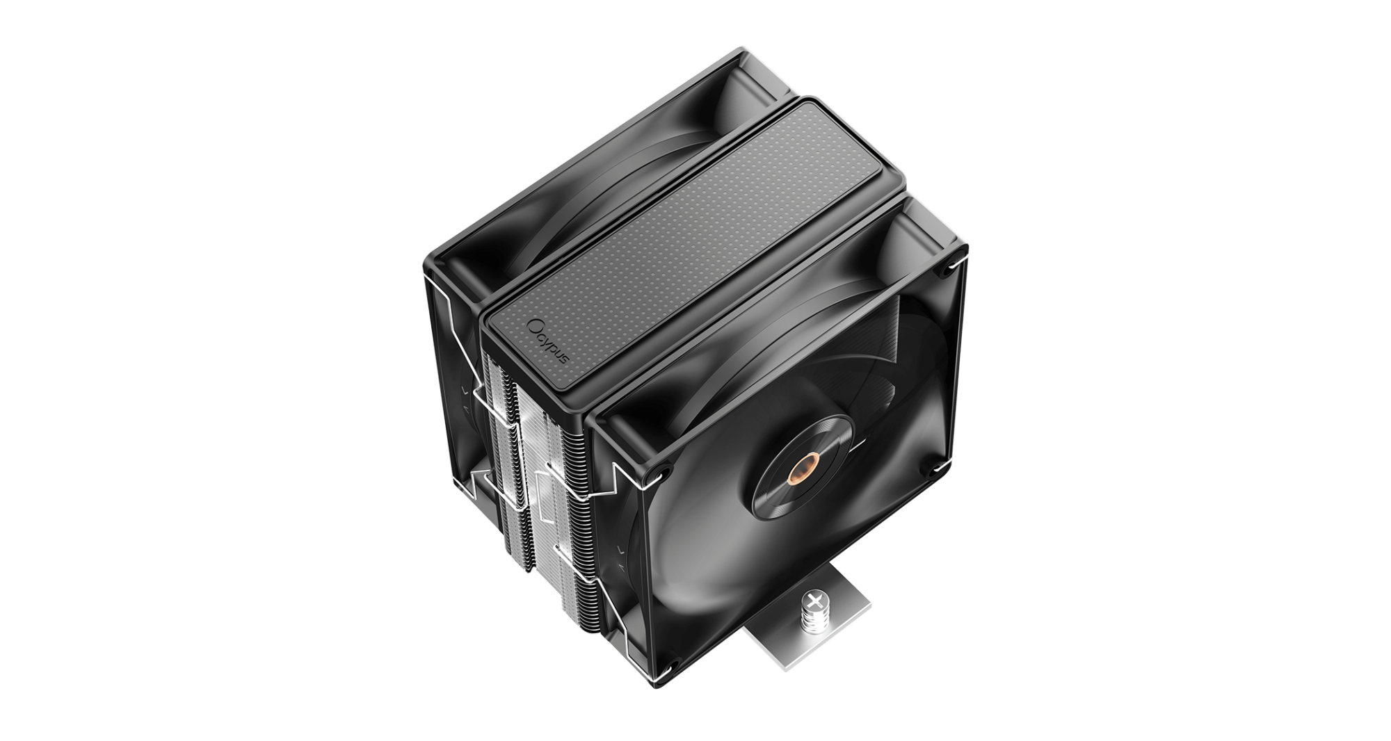 Вентилятор для процессора Ocypus Delta A40 Elite BK Dual Fan TDP 220W 4-pin Intel/AMD Черный