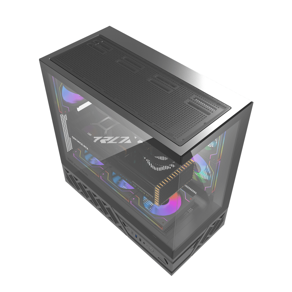 Корпус darkFlash DS950 (DF-DS950-BK) [Midi Tower, 6 x 120 мм ARGB, Черный]