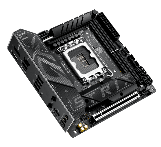 Материнская плата Asus ROG STRIX B860-I GAMING WIFI [LGA 1851, Intel B860, 2xDDR 5, 2xM.2, 1xPCI-E x16, Mini-ITX]