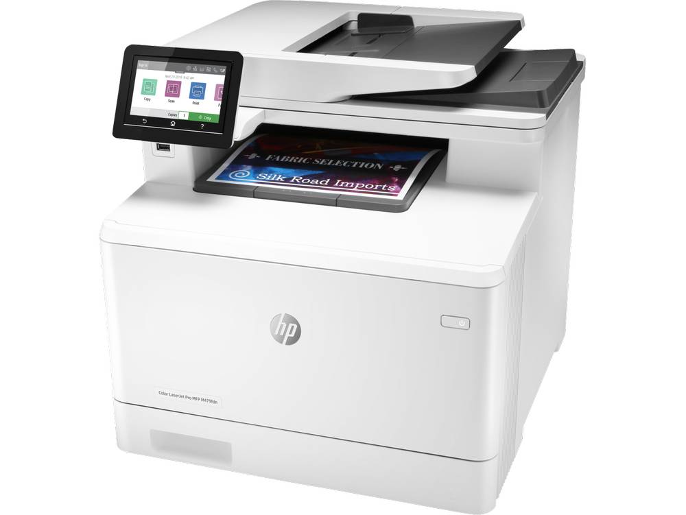 МФУ HP Color LaserJet Pro MFP M479fdn (W1A79A) [A4, лазерное, цветное, 600x600 DPI, дуплекс, АПД, Ethernet (RJ-45), USB]