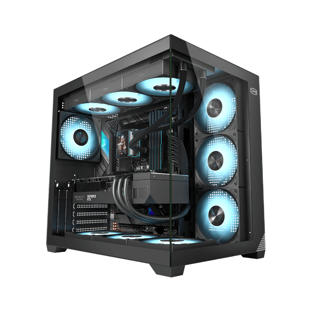 Корпус PCCooler C3T700 (C3T700 BK) [Midi Tower, черный]