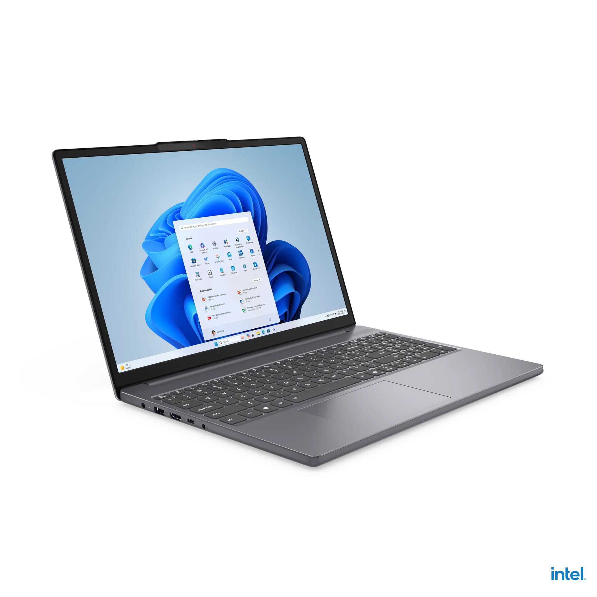 Ноутбук Lenovo IdeaPad Slim 3 15IRH10 (83K1002ERK) [15.3", Core i5-13420H, 16 ГБ ОЗУ, 512 ГБ SSD, DOS]