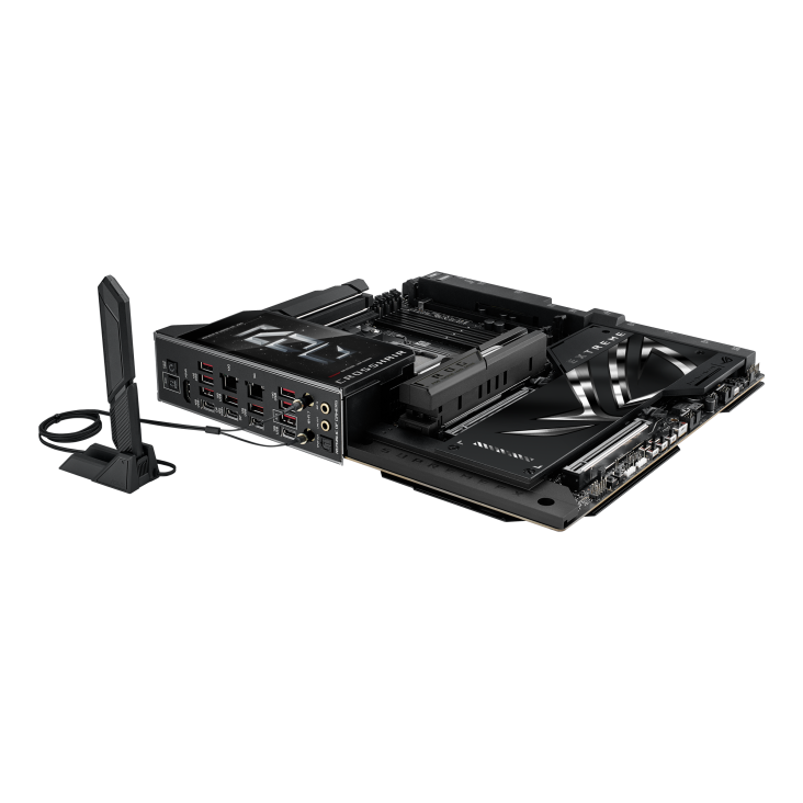 Материнская плата Asus ROG CROSSHAIR X870E EXTREME (X870E EXTREME) [AM5, AMD X870E, 4xDDR 5, 5xM.2, 2xPCI-E x16, E-ATX]
