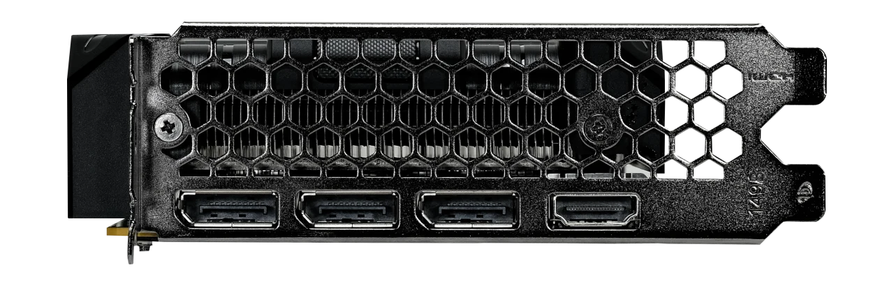 Видеокарта Gainward RTX 5050 PEGASUS (NE65050019P1-GB2070E) [8 ГБ, GDDR6, 128 бит, HDMI, DisplayPort (3 шт)]