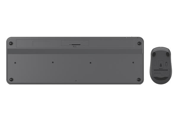 Комплект клавиатура+мышь A4Tech Fstyler FG3300 Air Grey [мембранная, беспроводная, серый]