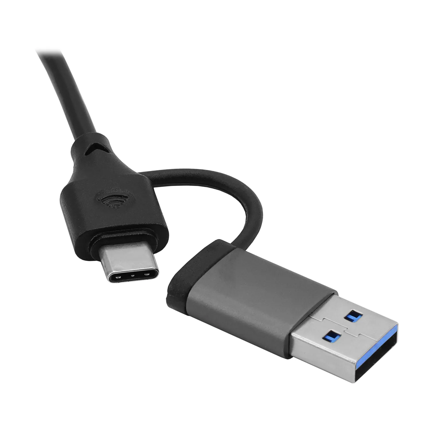 Концентратор USB Gembird UHB-C444 Hub 4 port, USB 3.0  2.0, 2хType-C, 1хUSB 3.0, 1хUSB 2.0, черный