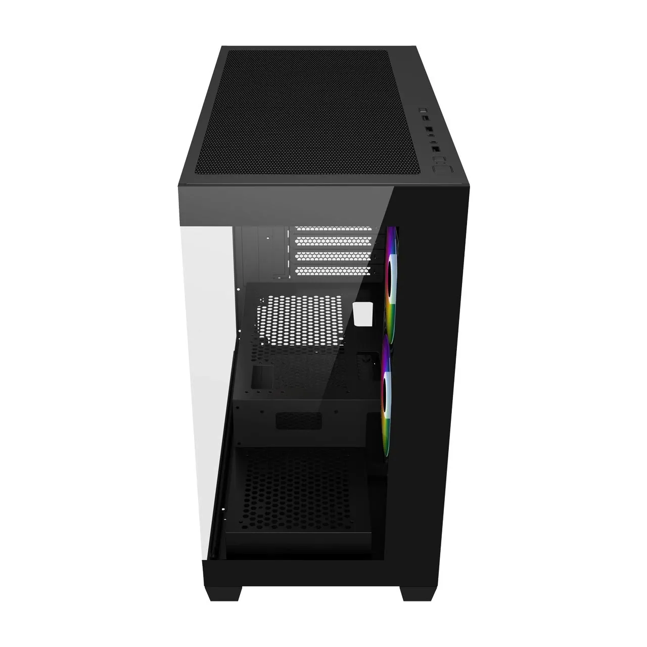Корпус FSP S340 [Midi Tower, 3x 120 мм ARGB, Черный]
