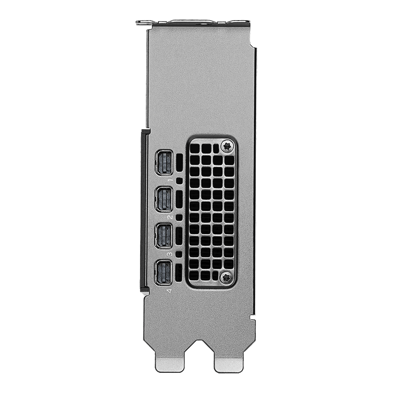 Видеокарта PNY NVIDIA RTX PRO 2000 Blackwell OEM (VCNRTXPRO2000-SB) [16 ГБ, GDDR7, 128 бит, mini-DisplayPort (4 шт)]