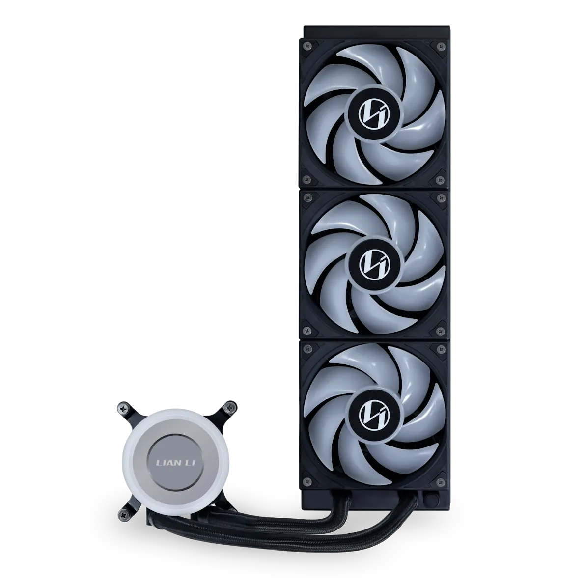 Система охлаждения Lian Li GALAHAD II LITE 360 RGB BLACK [120 мм, 2500 об/мин, 34.8 дБ, 4 pin]