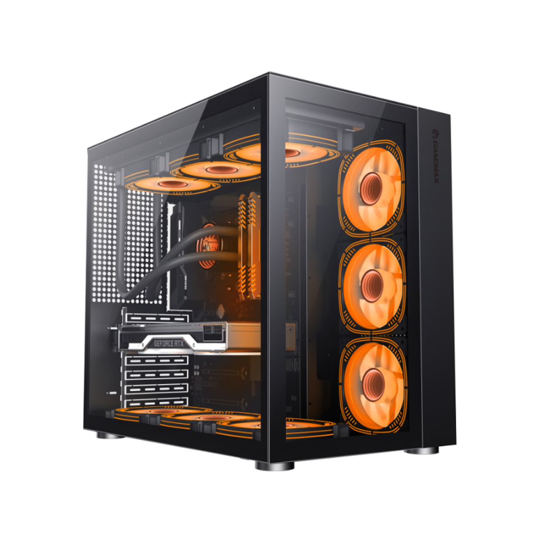 Корпус GameMax Infinity BK (9101-0000R0163) [Midi Tower, черный]