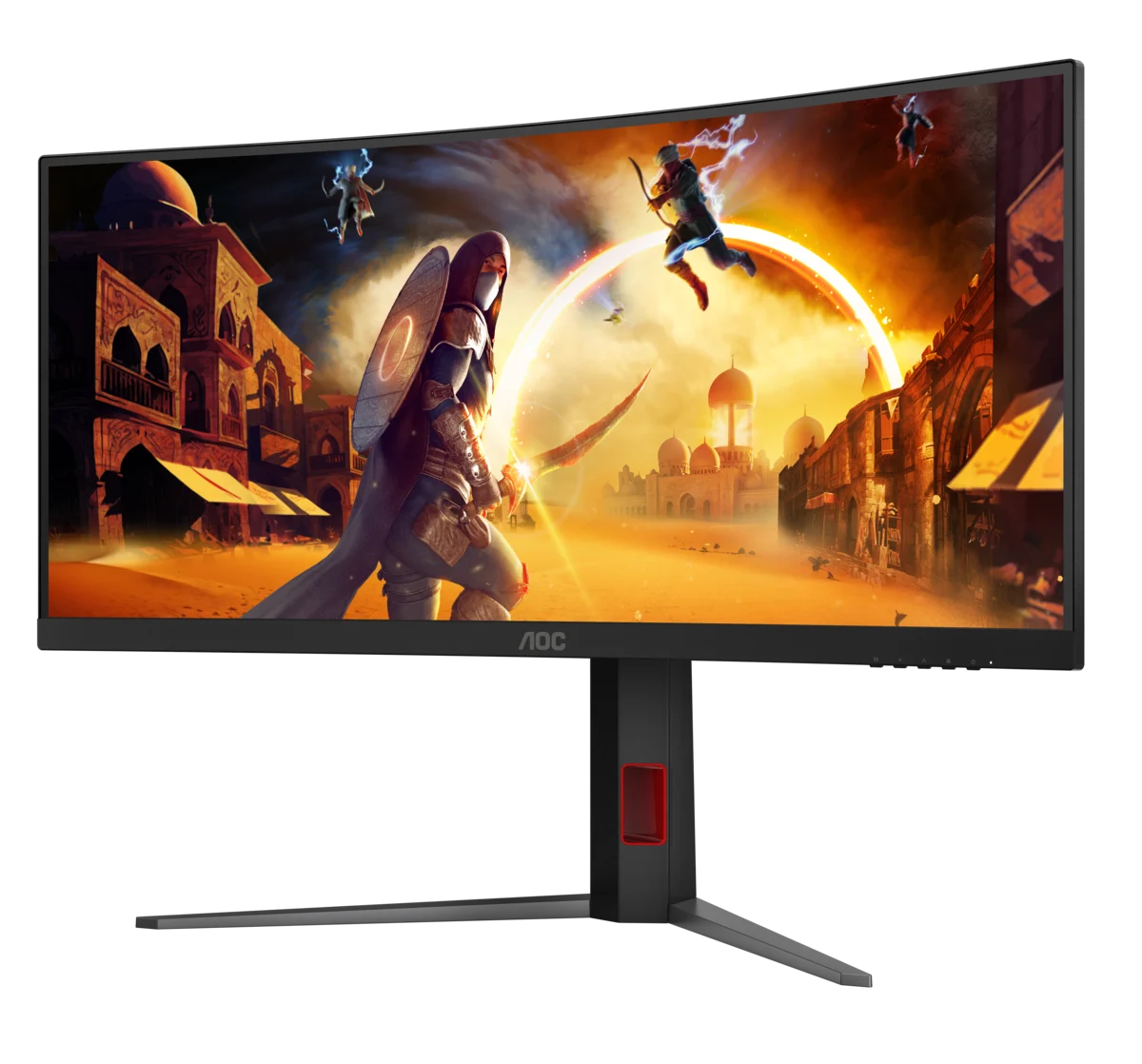 Монитор AOC CU34G4/01 [34", VA, 3440x1440, 180 Гц, 0.5 мс, HDMI x2, DisplayPort]