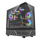 Корпус darkFlash DS950 (DF-DS950-BK) [Midi Tower, 6 x 120 мм ARGB, Черный]