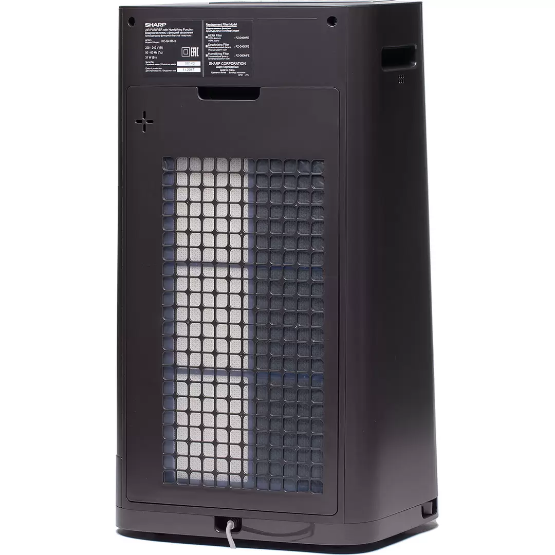 Климатический комплекс SHARP KC-G41RH (KCG41RH) ГРАФИТ	 / Очистка, Увлажнение, Ионизация воздуха