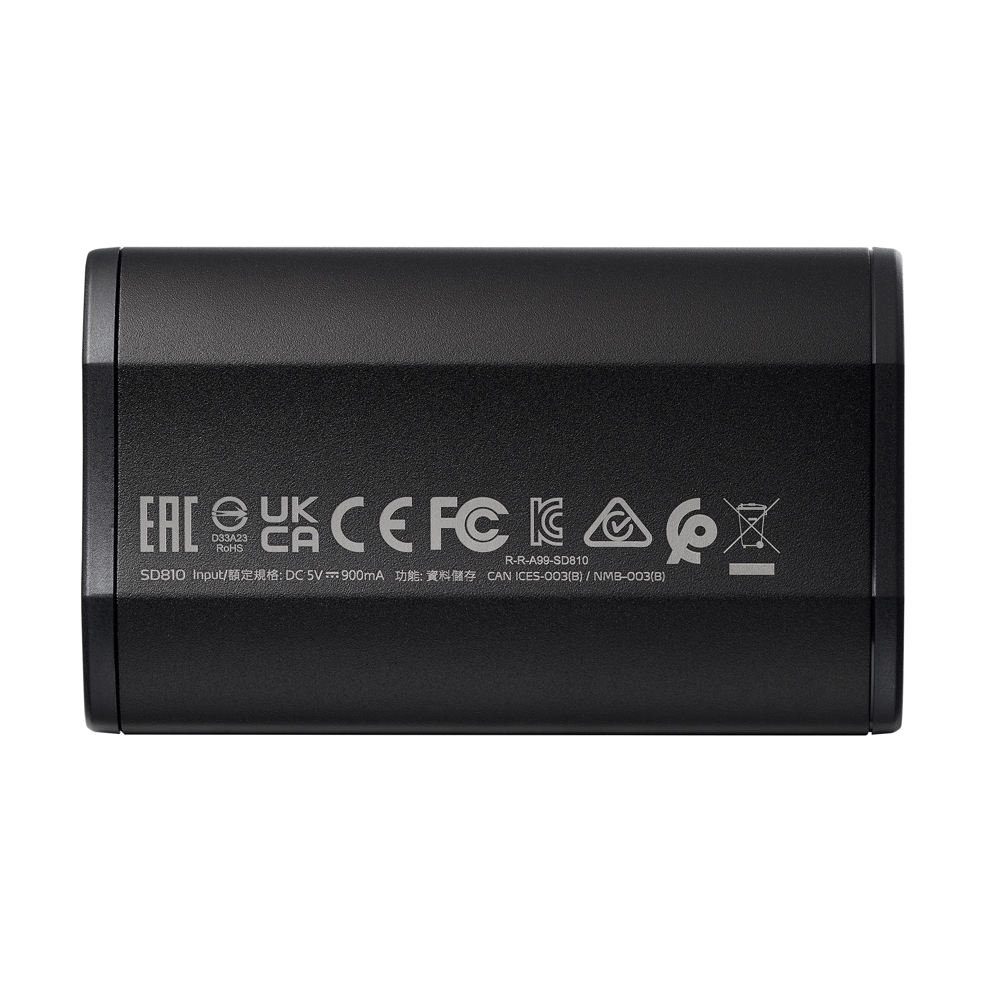 Внешний SSD-накопитель Adata SD810 (SD810-1000G-CBK) [1 ТБ, USB 3.2 Gen 2x2 Type C, 2000/2000 МБ/с]