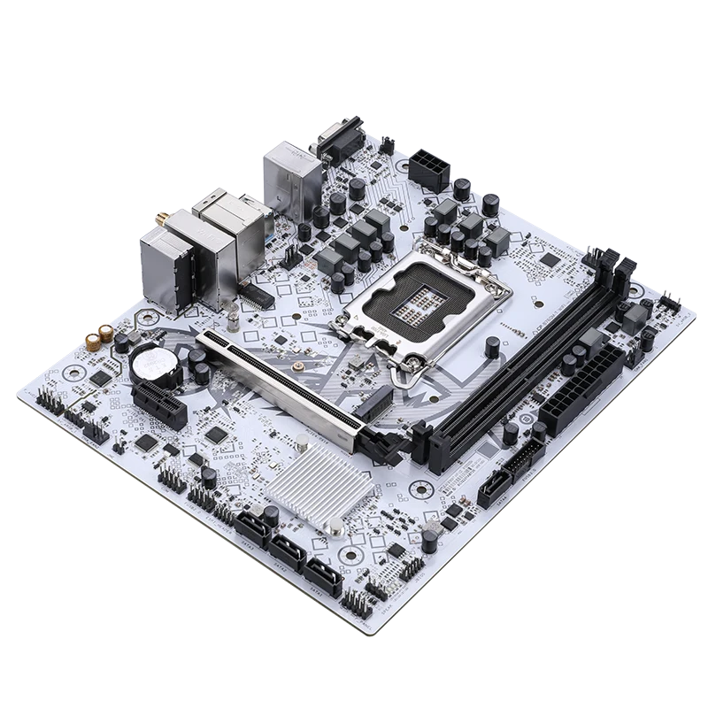 Материнская плата Colorful BATTLE-AX B760M-T WIFI V20 [LGA 1700, Intel B760, 2xDDR 4, 1xM.2, 1xPCI-E x16, Micro-ATX]