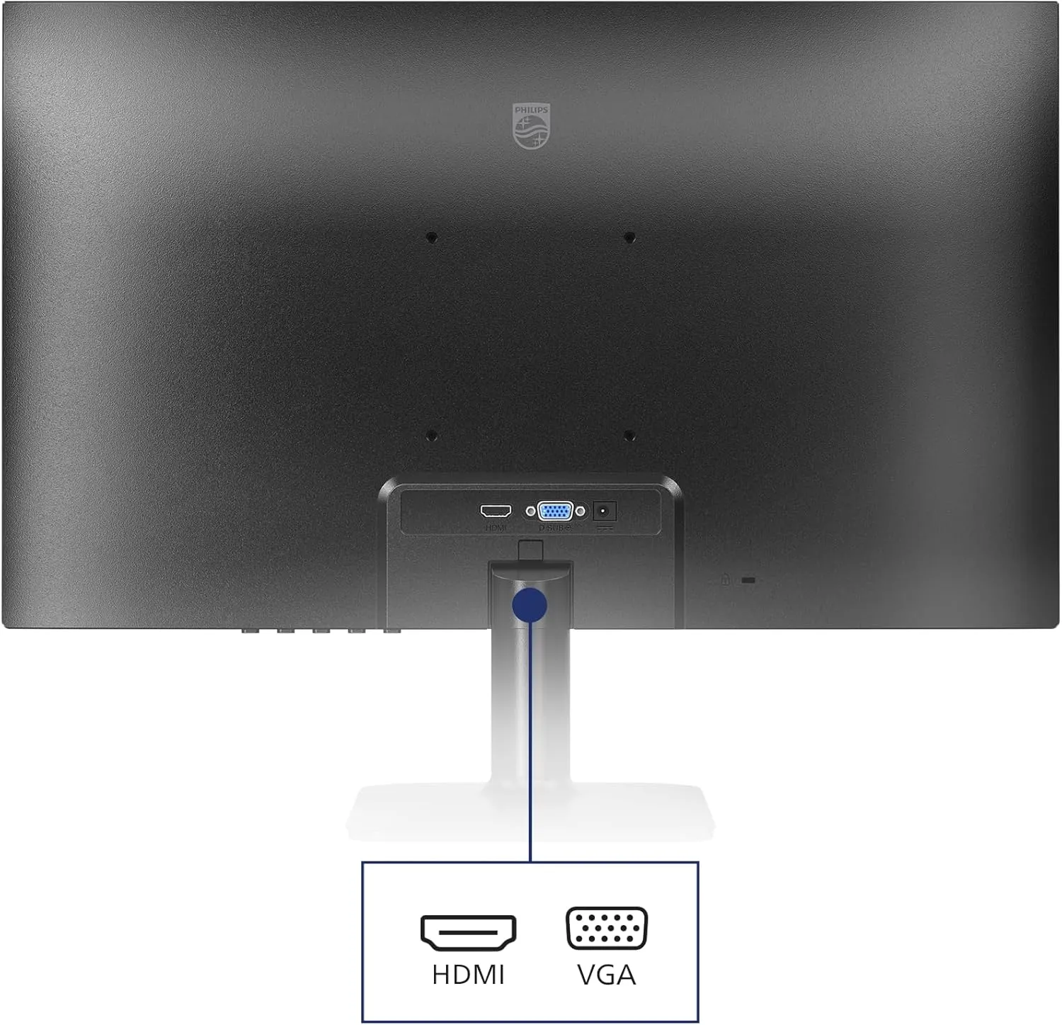 Монитор Philips 24E2N1100LB/01 (24E2N1100LB/01/00) [23.8", VA, 1920x1080, 100 Гц, 4 мс, HDMI, VGA (D-Sub)]