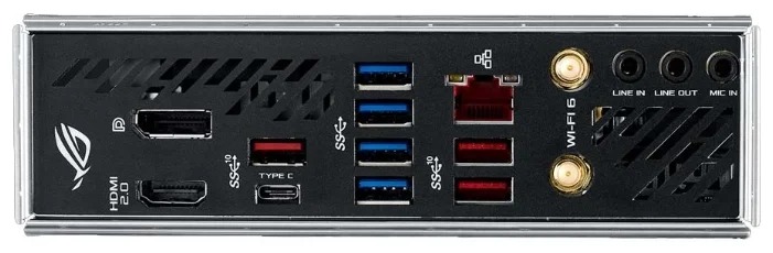 Материнская плата ASUS ROG STRIX X570-I GAMING, [AM4, AMD X570, 2xDDR 4, 2xM.2, 1xPCI-E x16, Mini-ITX]