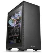 Корпус Thermaltake S500 TG [Midi Tower, 2 × 120 мм RGB, Черный]