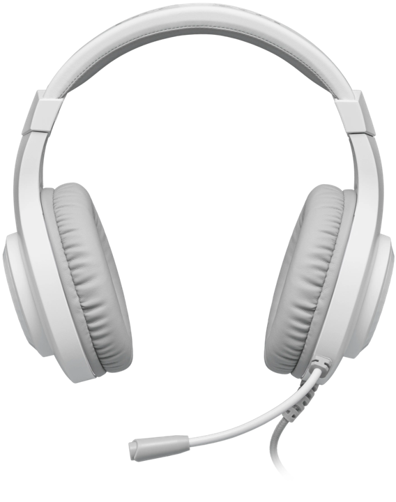 Наушники-гарнитура игровые Defender Ghost LED (64605) белый