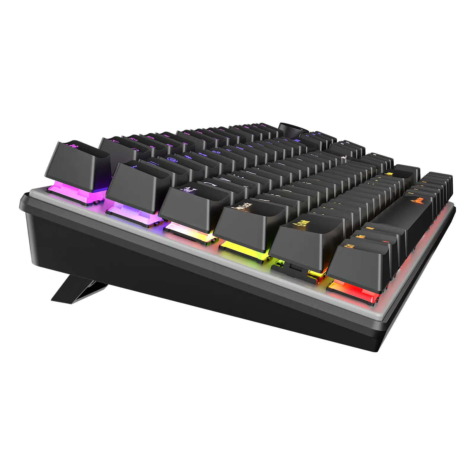 Клавиатура MeeTion MK008Pro [механическая, проводная, RGB подсветка, черная]