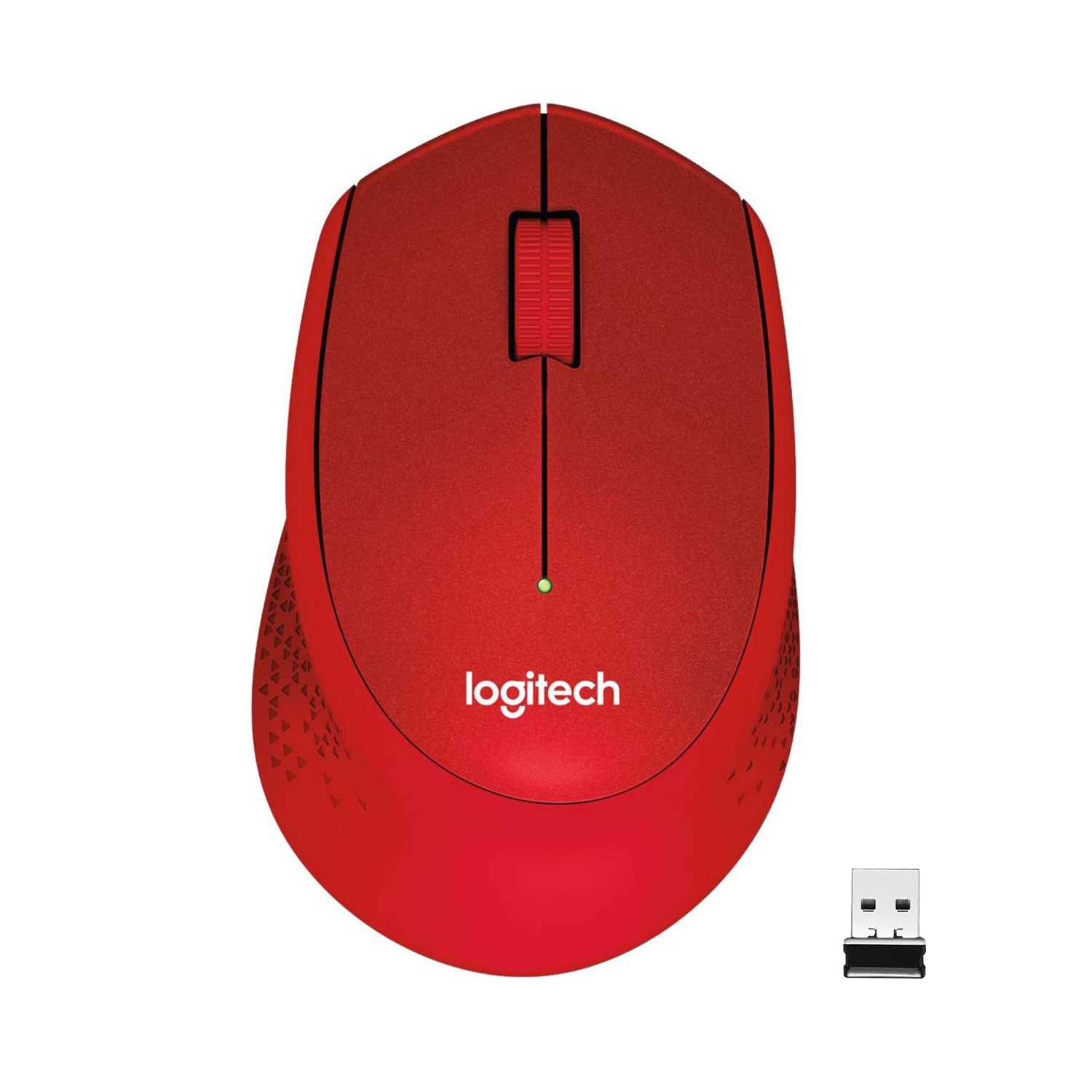 Мышь беспроводная Logitech M330 Silent Plus Red 910-004911