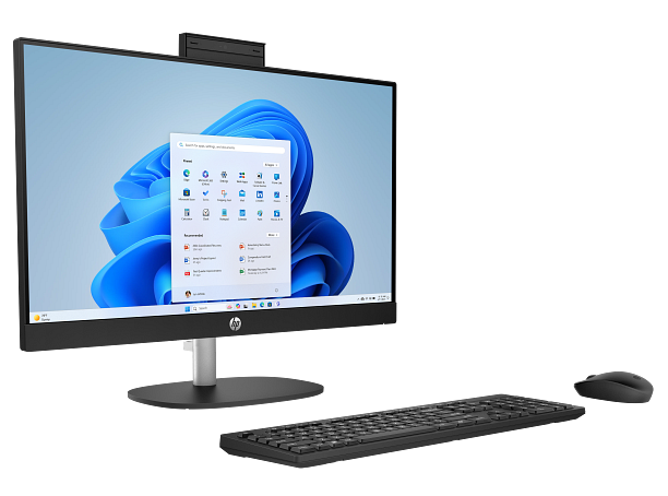 Моноблок HP All-in-One 24-cr2055ci (C84E3EA) [23.8" Full HD, Ultra 5 225U, 8 ГБ ОЗУ, 512 ГБ SSD, DOS]