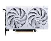 Видеокарта MSI GeForce RTX 5060 8G VENTUS 2X WHITE (G5060-8V2W) [8 ГБ, GDDR7, 128 бит, HDMI, DisplayPort (3 шт)]