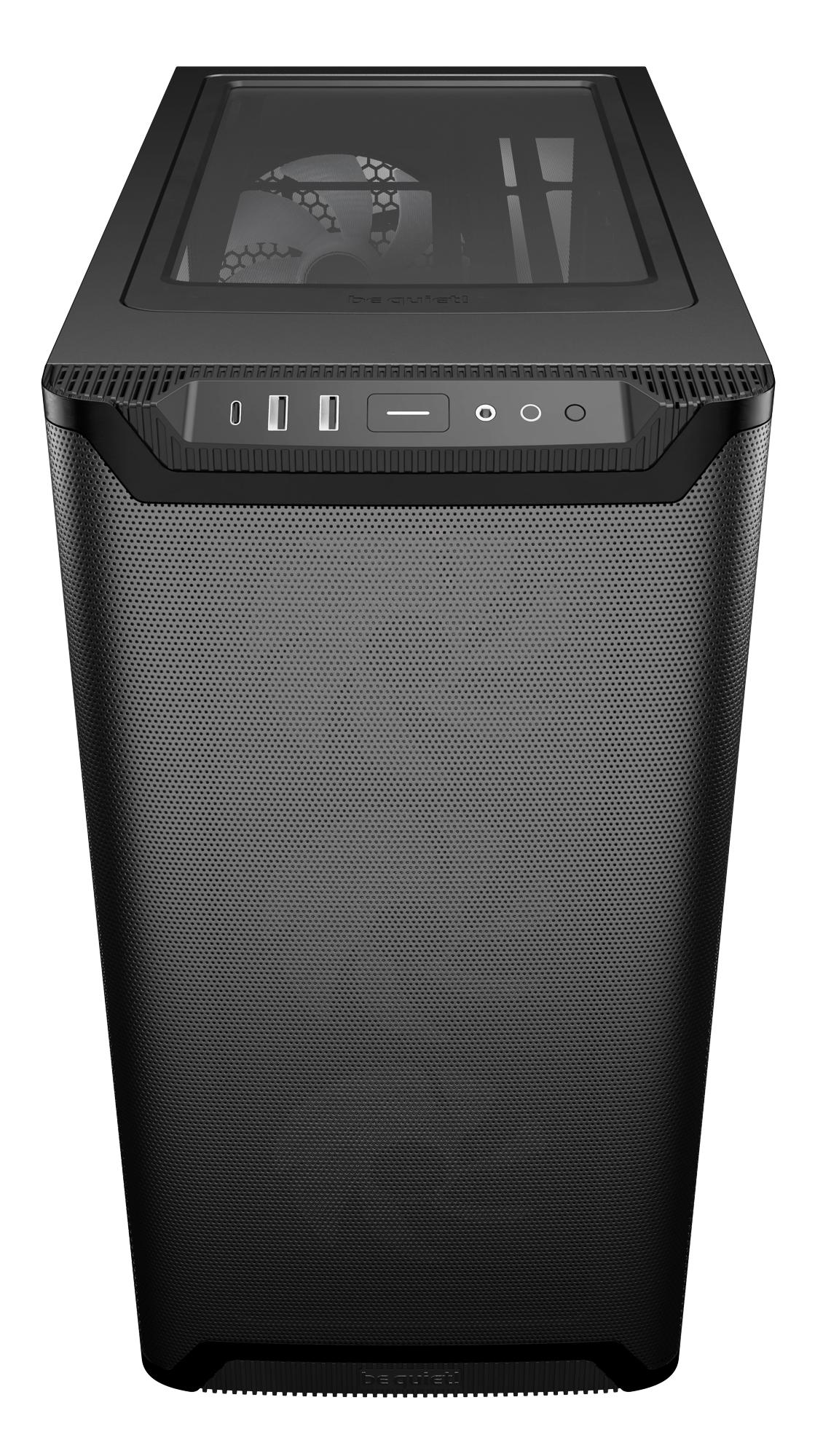 Корпус Be quiet! Pure Base 501 LX (BGW78) [Midi Tower, 3 x 120 см ARGB, 1 x 140 см, черный]