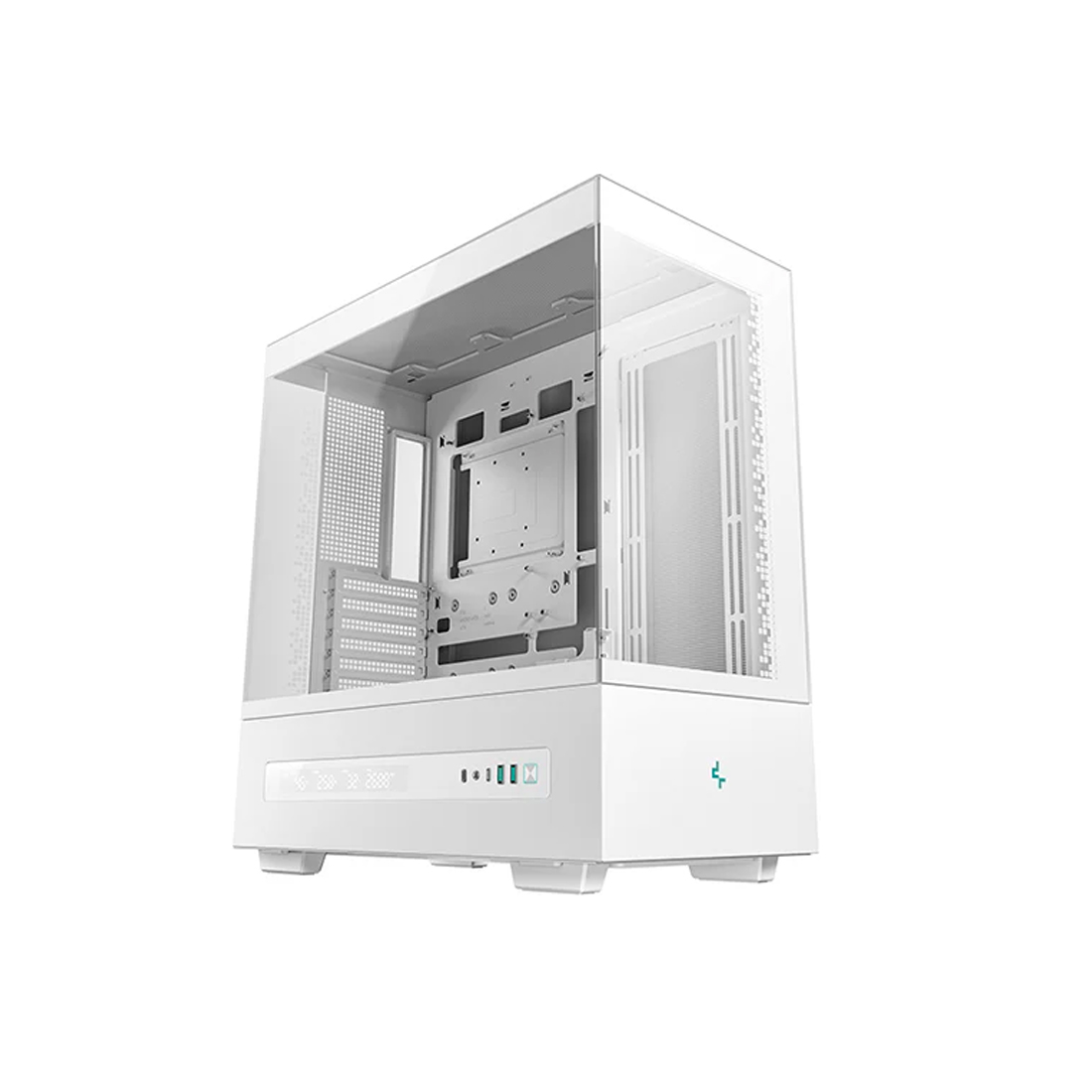 Корпус DeepCool CH690 DIGITAL WH (R-CH690-WHNNA0D-G-1) [Midi Tower, Без вентиляторов, белый]