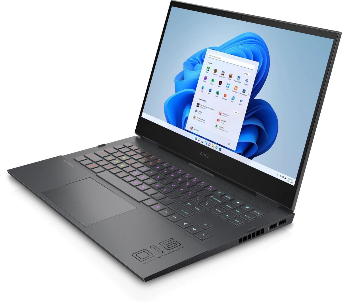 Ноутбук HP Omen 16-c0057ur (5R9S0EA) [16.1" Full HD, Ryzen 7 5800H, 16 ГБ ОЗУ, 512 ГБ SSD, RTX 3070, DOS]