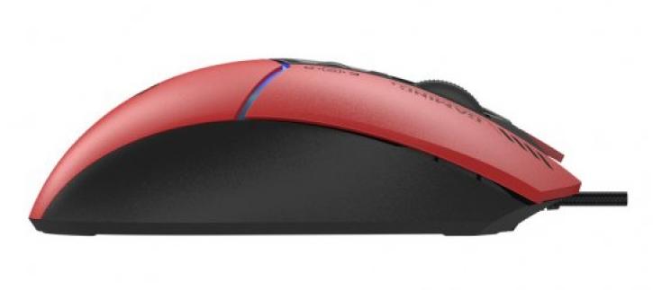 Мышь Bloody W95 Ultra (Sports Red) [проводная, светодиодная, 20000 DPI, 2000 Гц подсветка, Красный]