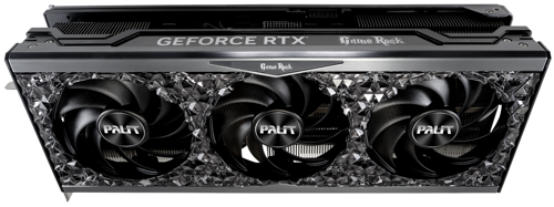 Видеокарта PALIT RTX 4080 GAMEROCK OC 16G (NED4080S19T2-1030G) [16 ГБ, GDDR6X, 256 бит, 2210 МГц, 2640 МГц, HDMI, DisplayPort (3 шт)]