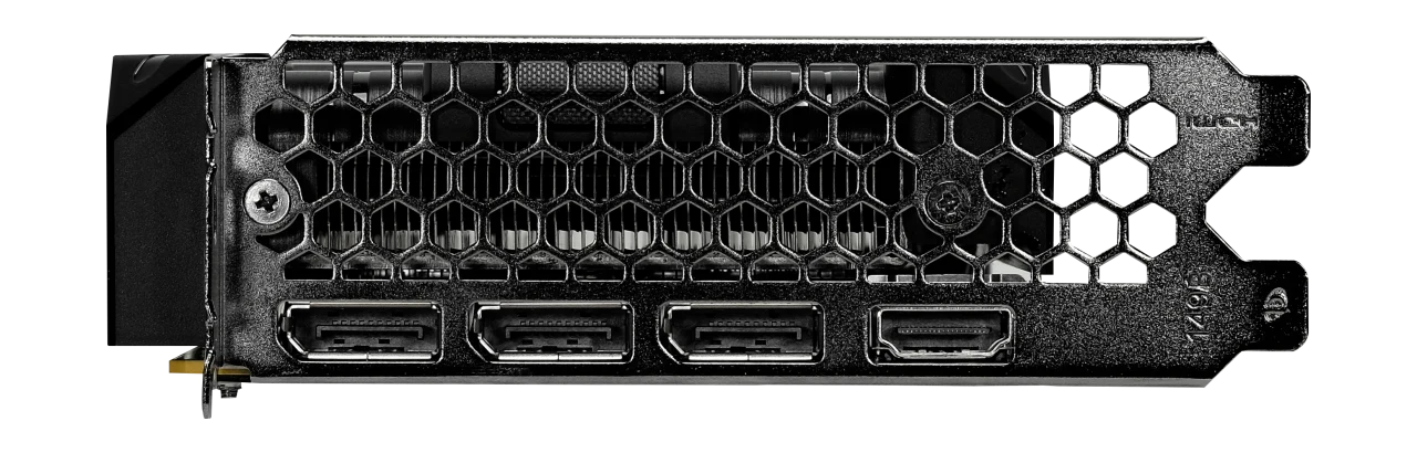 Видеокарта Palit RTX5050 STORMX 8G (NE65050019P1-GB2070F) [8 ГБ, GDDR6, 128 бит, HDMI, DisplayPort (3 шт)]