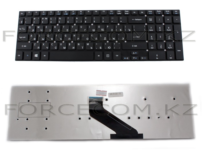 Клавиатура для ноутбука Acer Aspire 5755G/ 5830T, RU, черная - купить по цене 4 910 тг. в интернет-магазине Forcecom.kz