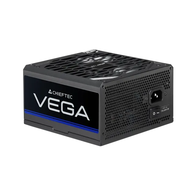 Блок питания Chieftec Vega (PPG-850-S) [850 Вт, 80 PLUS Gold, 6x SATA, 4x 6+2 pin, 1x 16 pin (12VHPWR) PCIe, 1x 4+4 pin CPU, EPS12V, ATX]