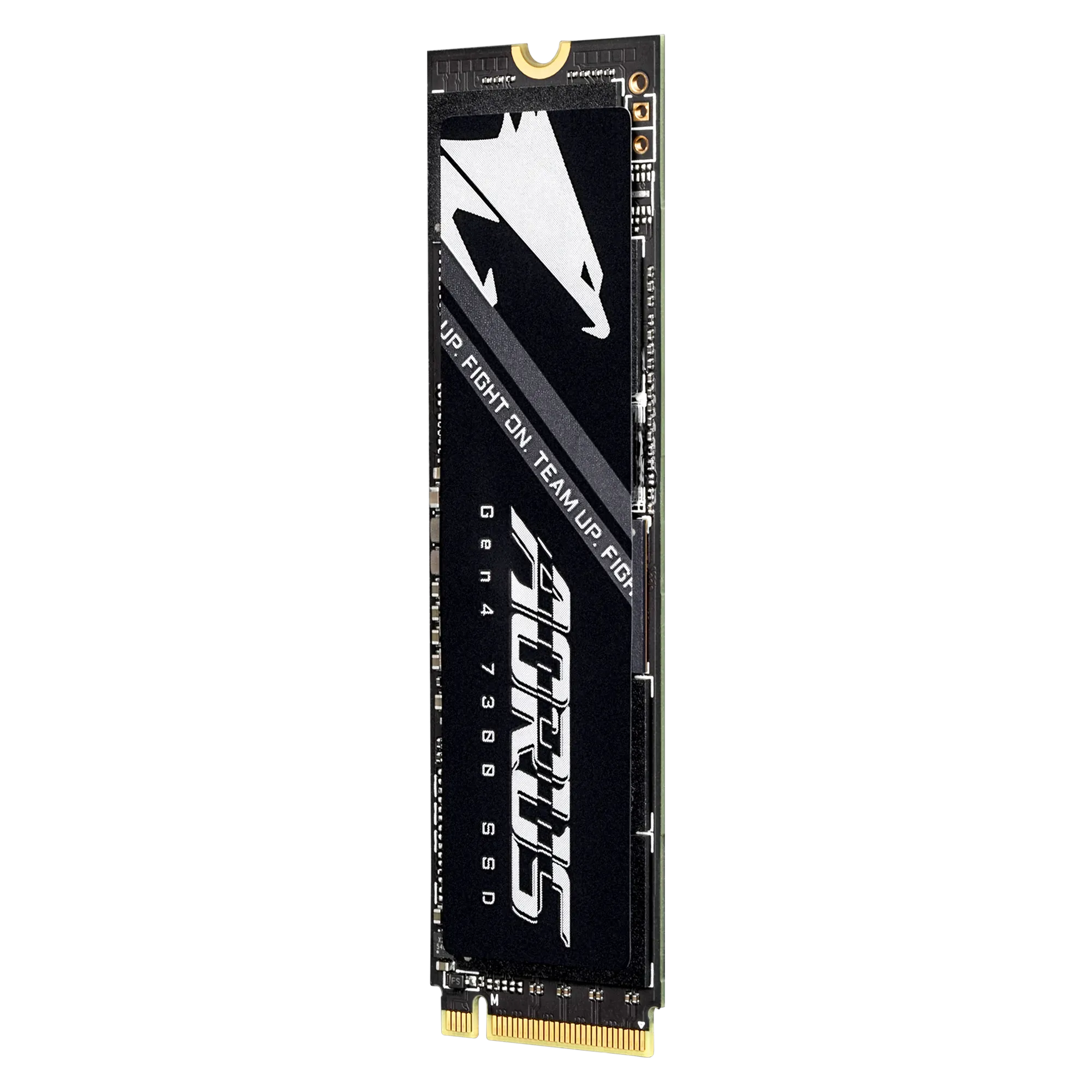 SSD-накопитель Gigabyte AORUS Gen4 7300 SSD без радиатора (AG4731TB N) [1 ТБ, M.2, PCI-E, 7300/6000 МБ/с]